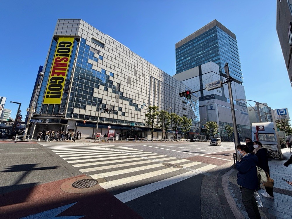 Okachimachi crossing near Ueno
